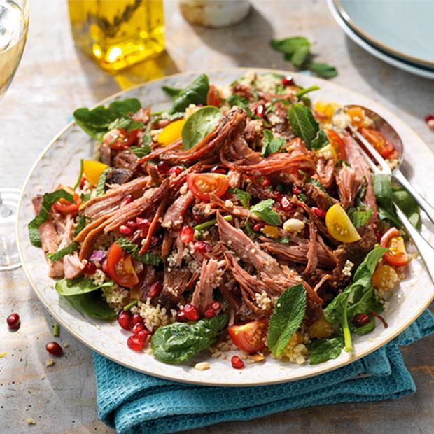 FIVE SPICED PULLED PORK WITH JEWELLED COUSCOUS – DukesHill