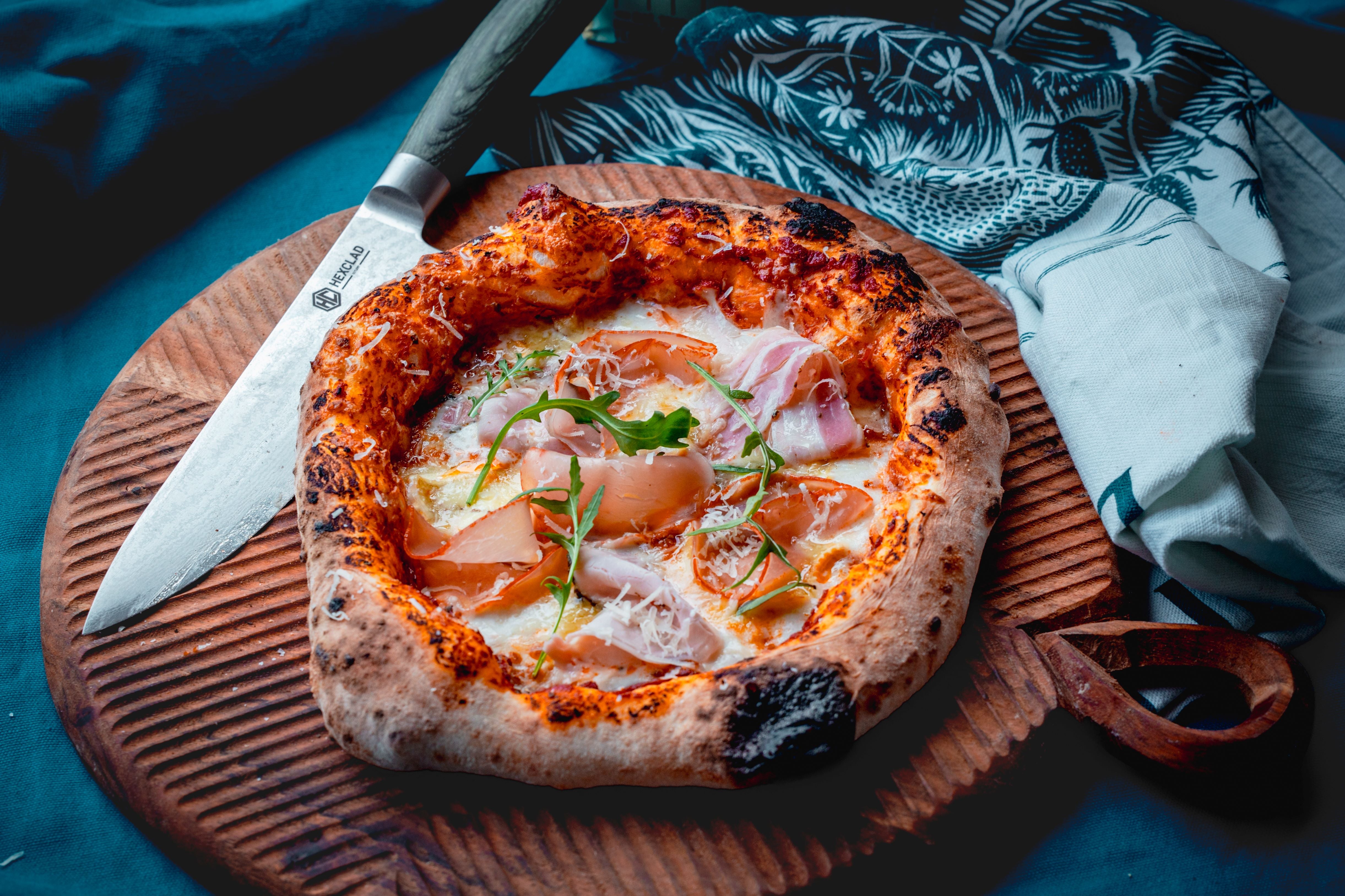 Truffle brie and charcuterie pizza
 &ndash; DukesHill