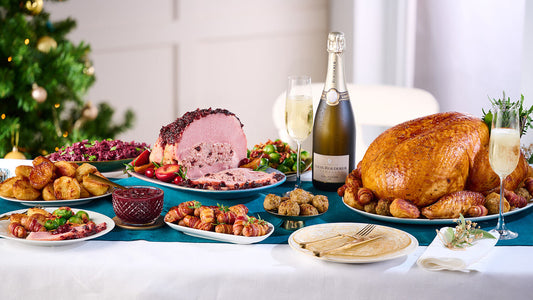 festive party food on a table