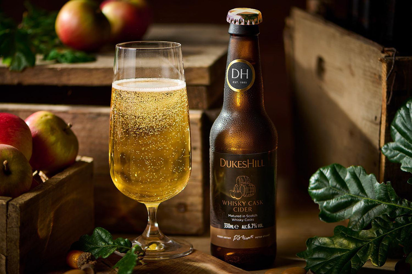 Whisky Cask Cider & Chocolate Indulgence