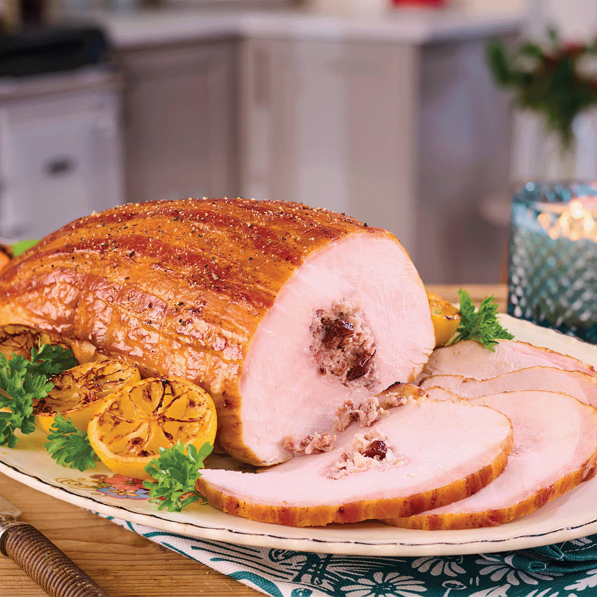 Small Stuffed Turkey Breast