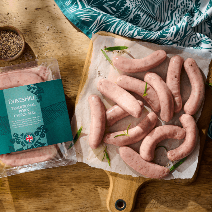 Traditional Pork Chipolatas (4 packs)