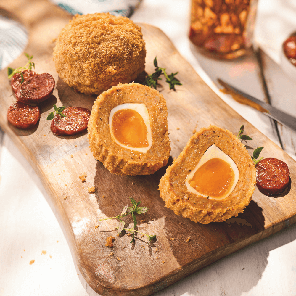 Chorizo Scotch Eggs
