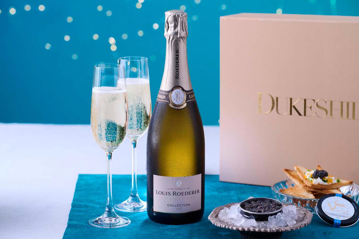 Beluga Caviar & Louis Roederer Brut Premier Champagne - DukesHill