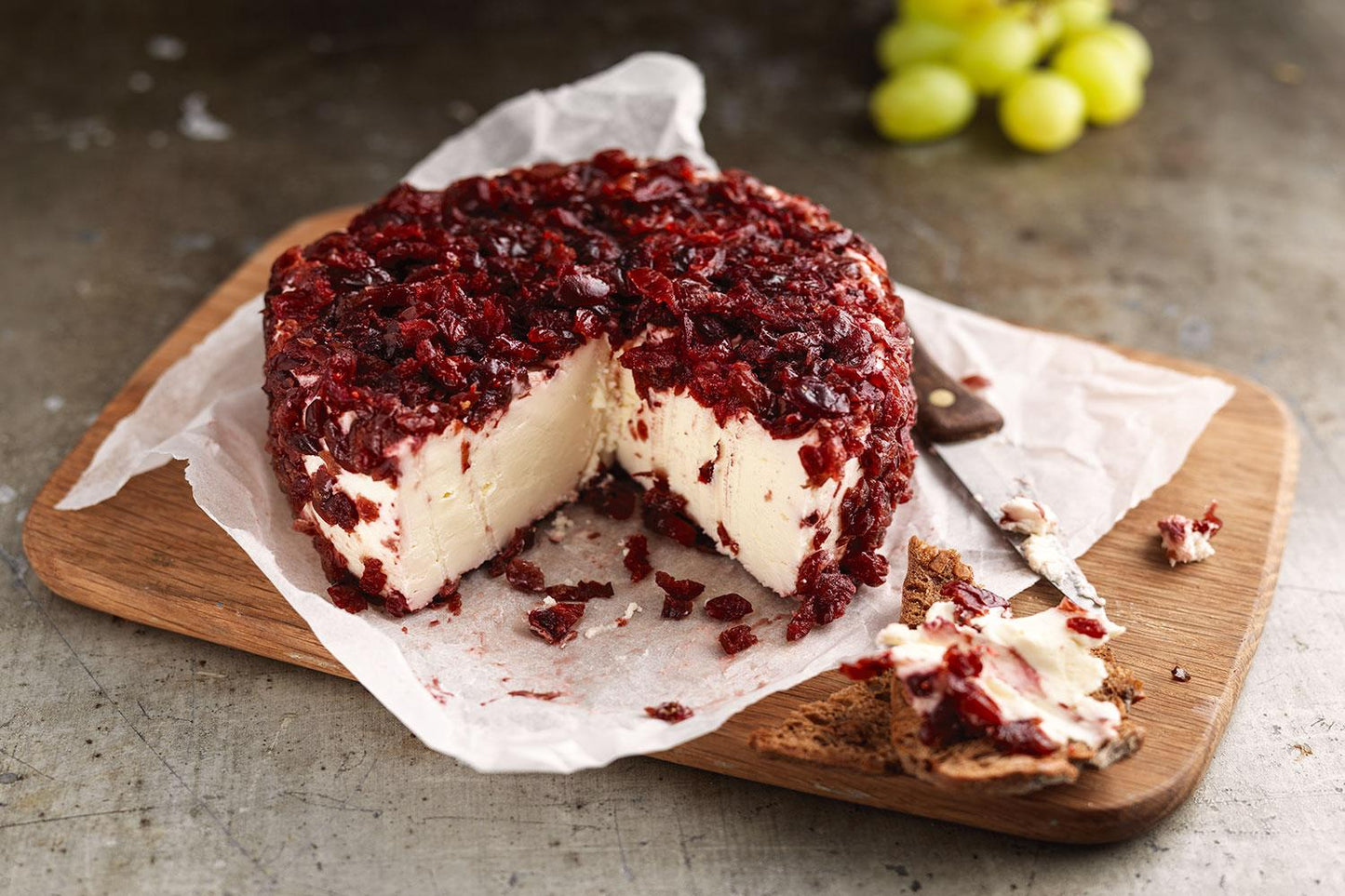 Brillat Savarin with Cranberries