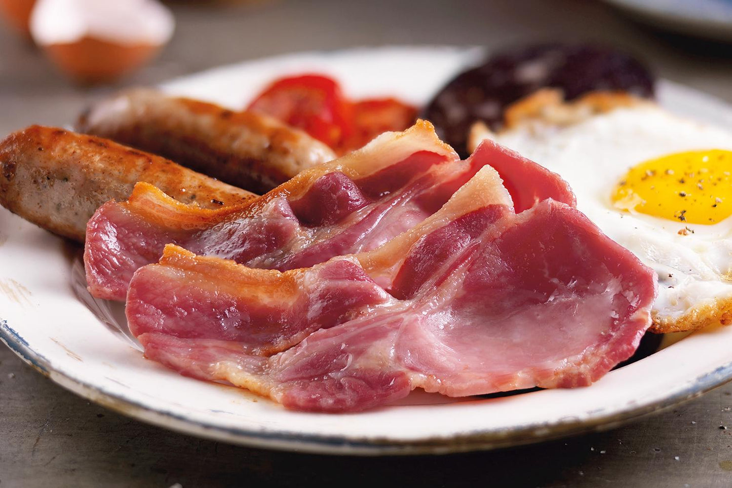 Smoked Dry Cured Back Bacon (2 packs)