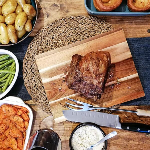 STUFFED ROAST PICANHA WITH CONFIT GARLIC - DukesHill