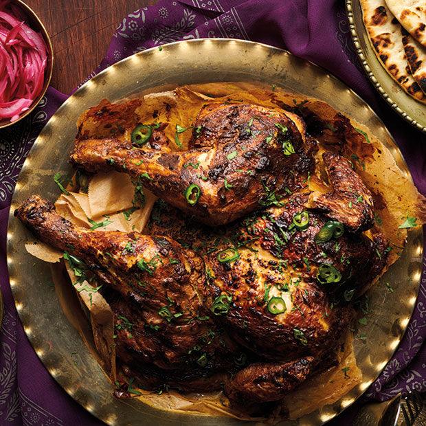 INDIAN SPICED CHICKEN FLATBREADS - DukesHill