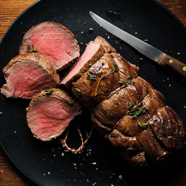 ROASTED CHATEAUBRIAND WITH RED WINE & TRUFFLE JUS