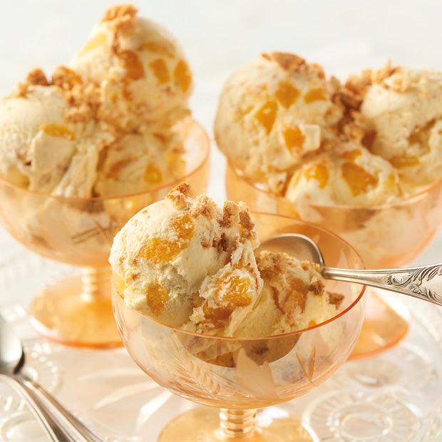 APRICOT & AMARETTI ICE CREAM - DukesHill