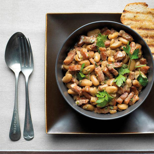 CANNELLINI BEANS WITH BACON & CREAM - DukesHill