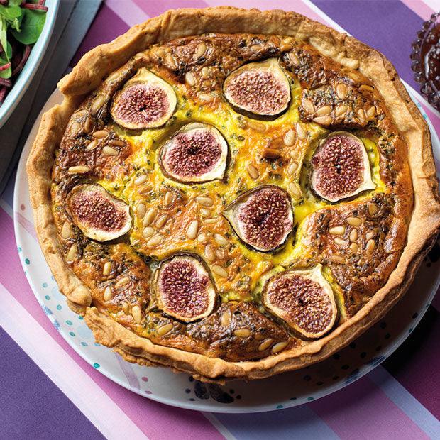 STILTON, BACON & FIG TART - DukesHill