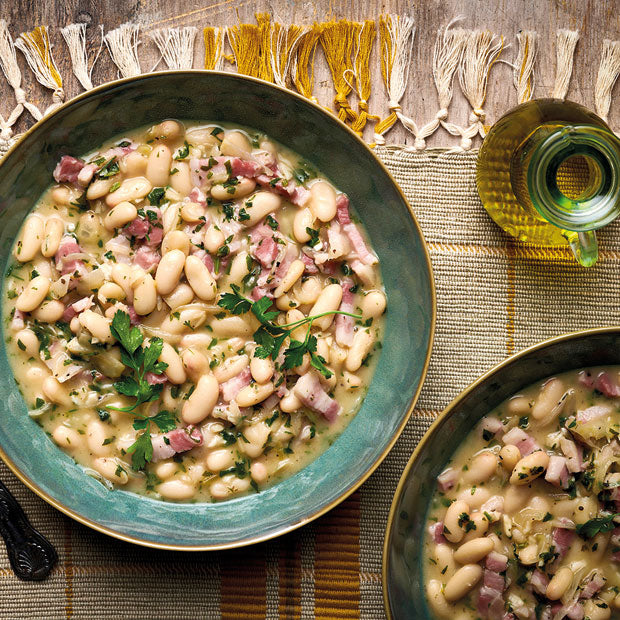 Bacon & White Bean Stew