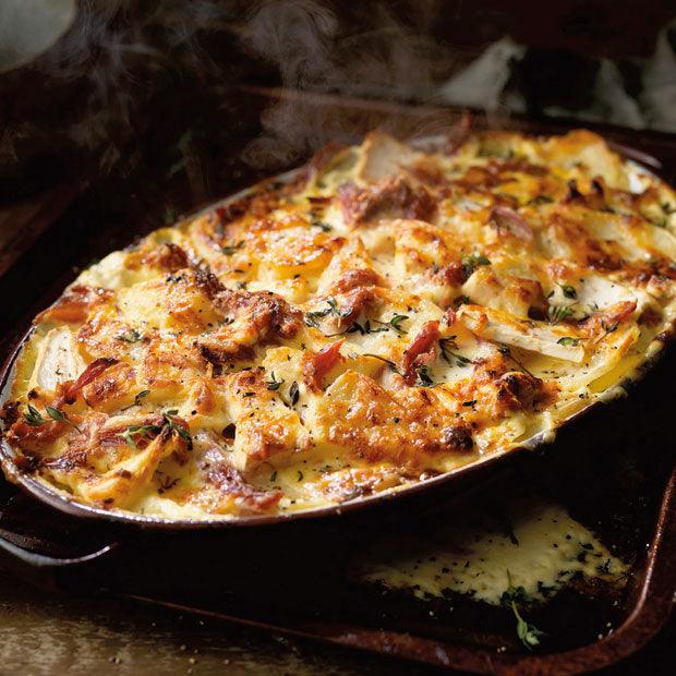 HAM HOCK, CELERIAC & POTATO GRATIN - DukesHill