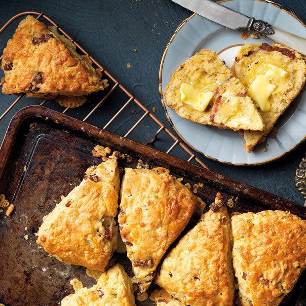 BACON, CHEESE & HERB SCONES - DukesHill