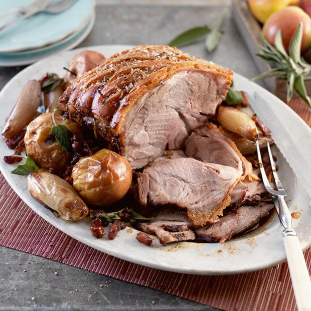 ROAST PORK WITH APPLES & CIDER - DukesHill