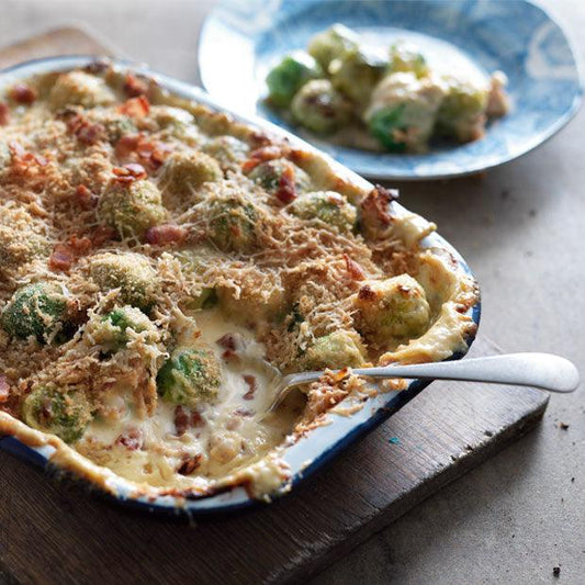 BACON & BRUSSELS SPROUT GRATIN - DukesHill
