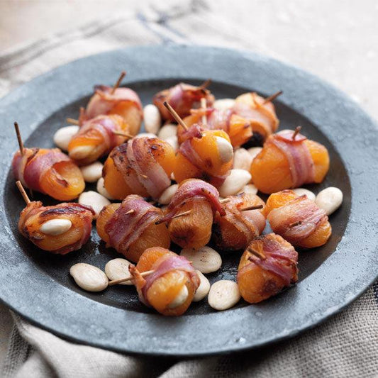 BACON-WRAPPED APRICOTS - DukesHill