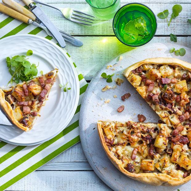 BACON, CHEESE & POTATO TART - DukesHill