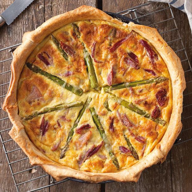 HAM & ASPARAGUS TART - DukesHill