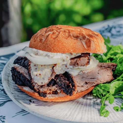 Pit Beef Rolls with Tiger Sauce - DukesHill