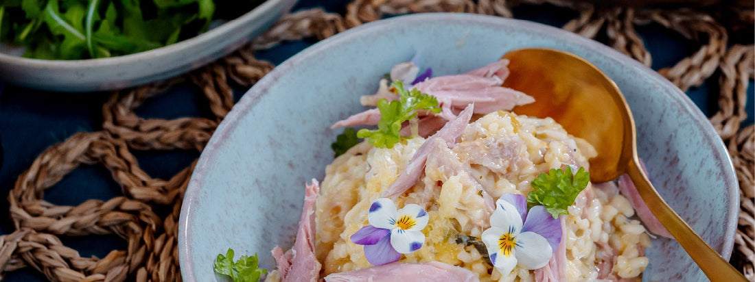 Ham hock risotto - DukesHill