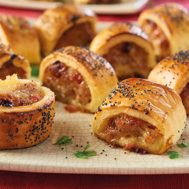 CHEESE & CHILLI SAUSAGE ROLLS - DukesHill