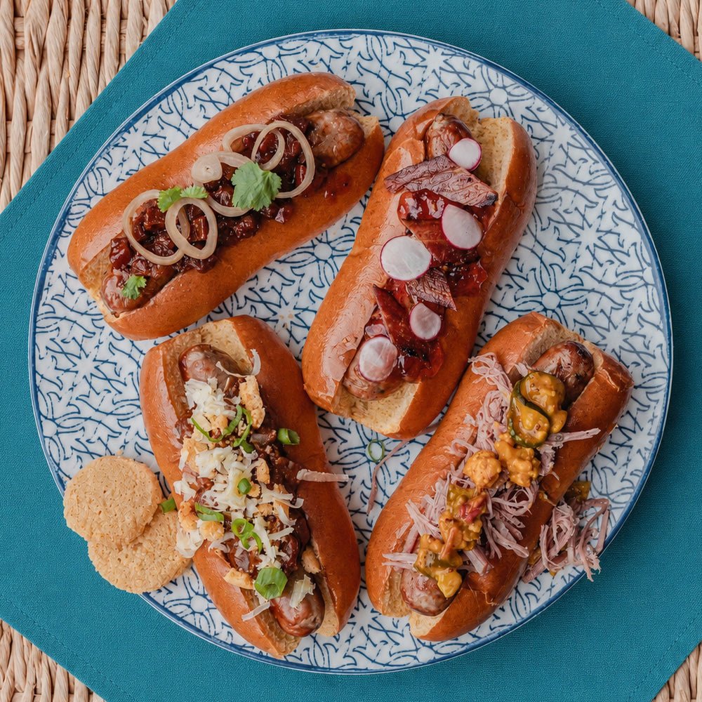 Gourmet hot dog toppings - DukesHill