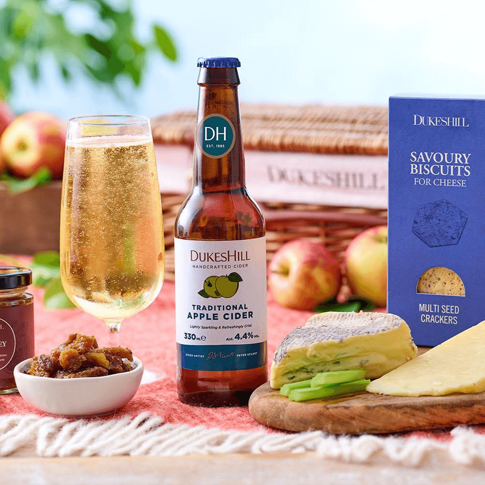 Apple Cider & Cheese Hamper - DukesHill