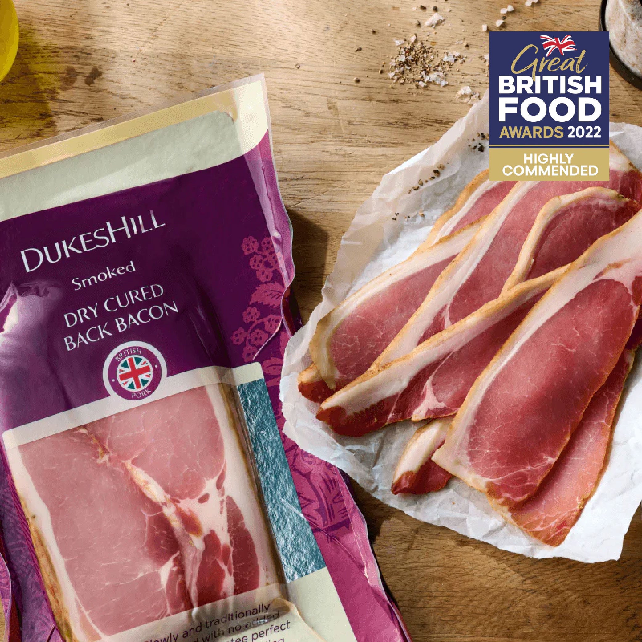 Smoked Dry Cured Back Bacon