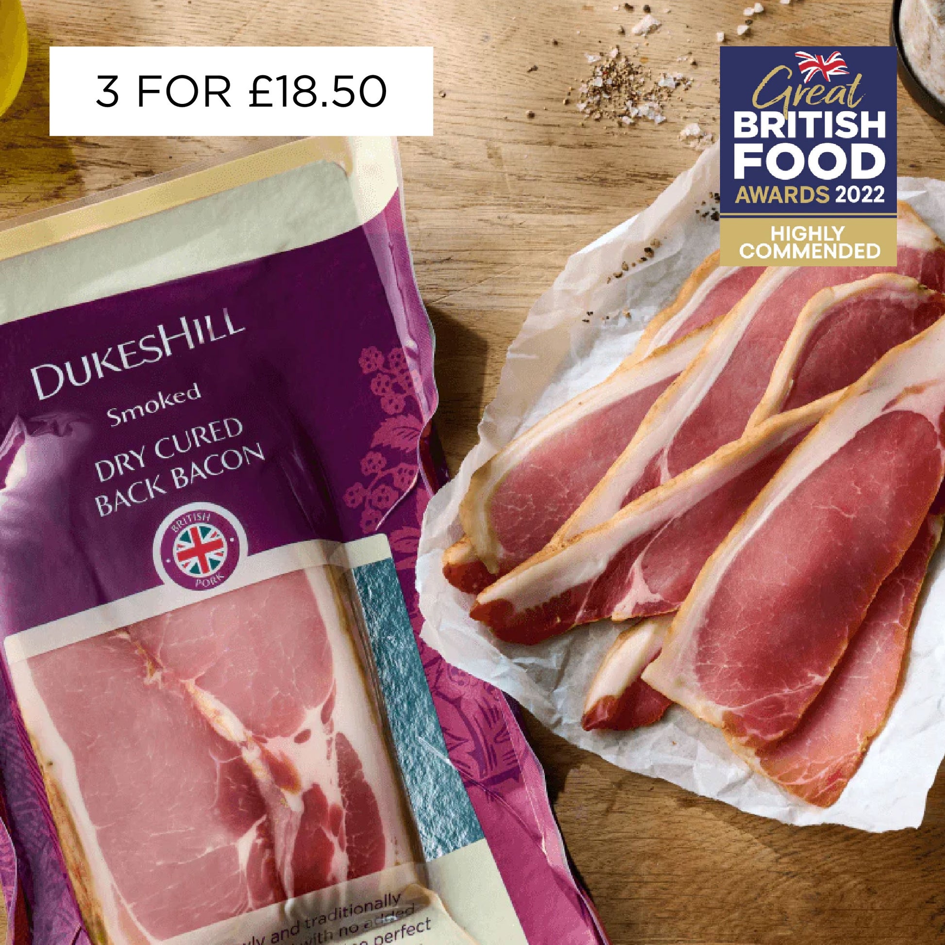 Smoked Dry Cured Back Bacon