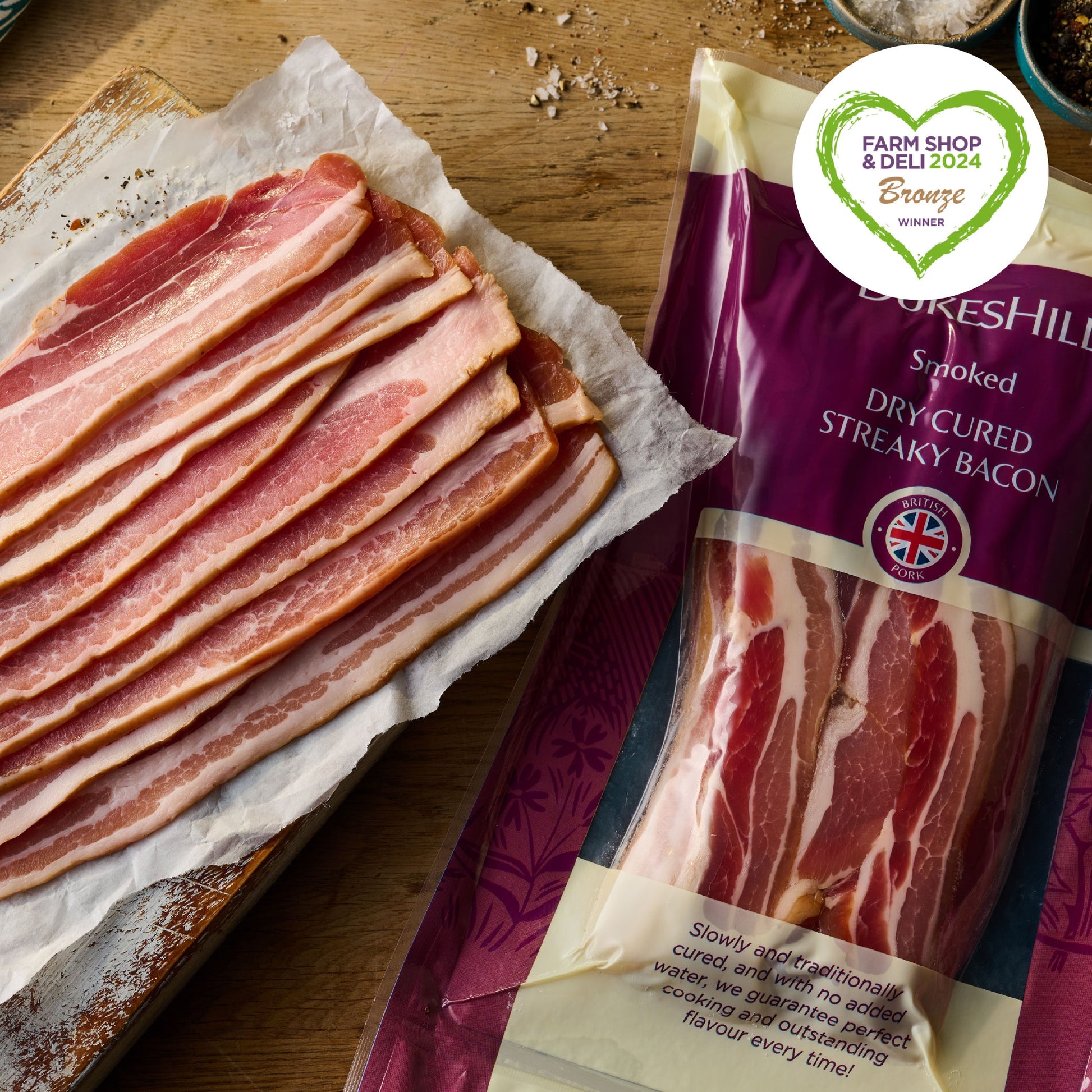 Smoked Dry Cured Streaky Bacon
