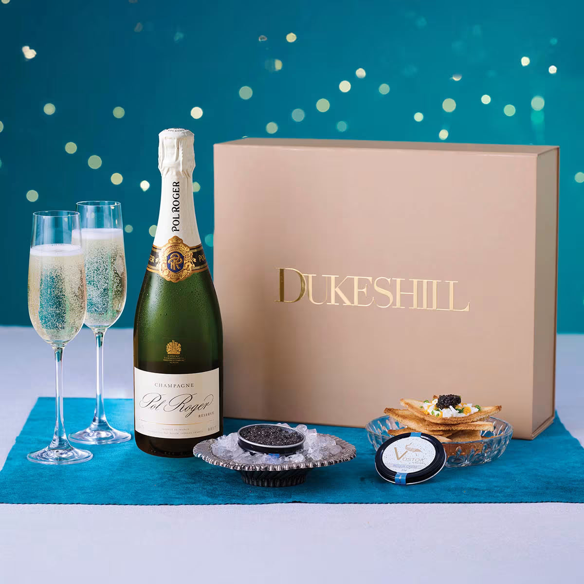 Beluga Caviar & Pol Roger Brut Reserve NV Gift Box