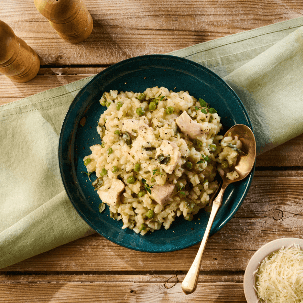 Chicken, Leek & Pea Risotto - DukesHill