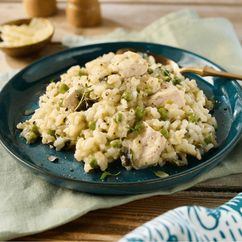 Chicken, Leek & Pea Risotto - DukesHill