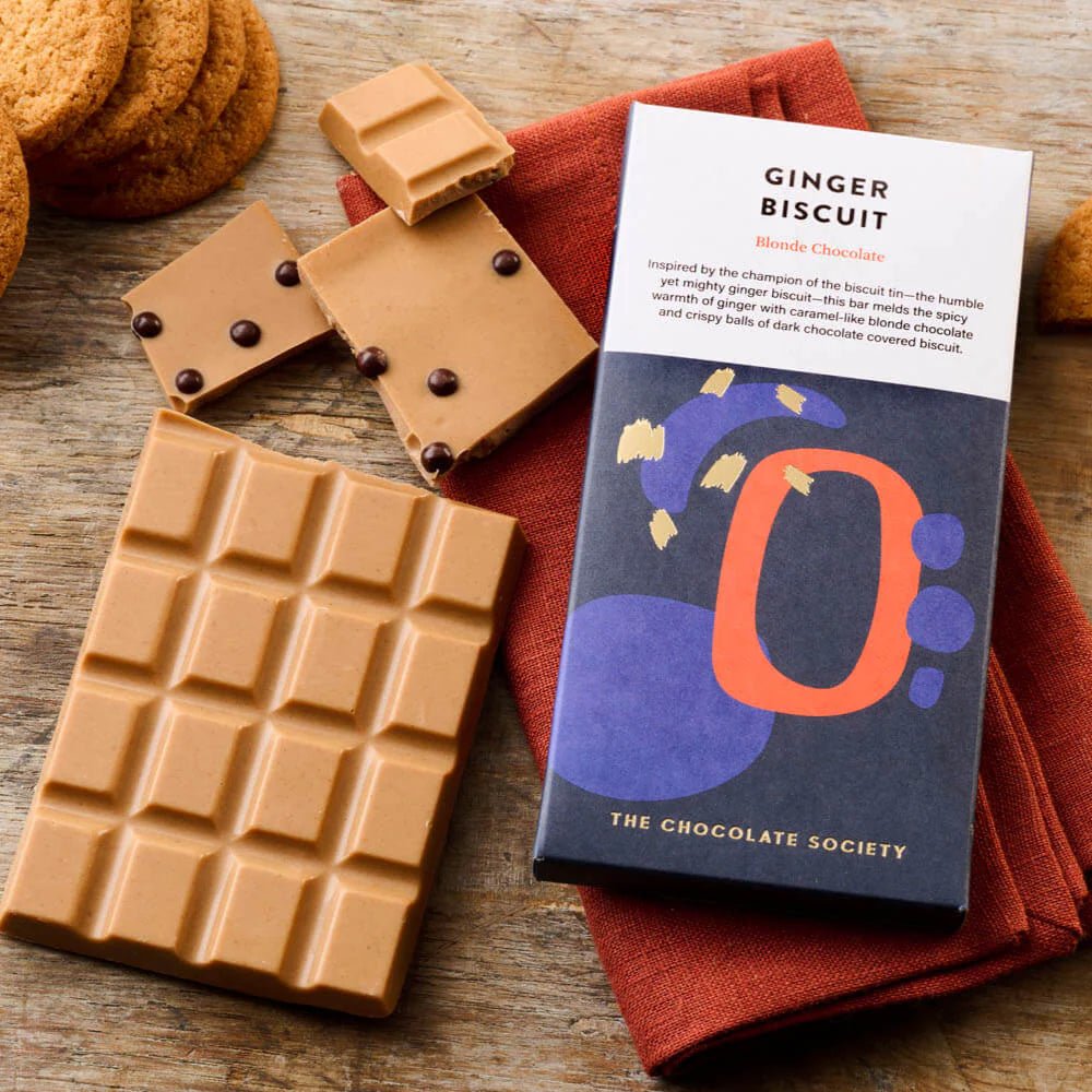 Ginger Biscuit Chocolate Bar