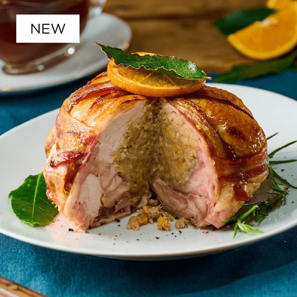Free Range Chicken Cushion with Pork & Apricot Stuffing