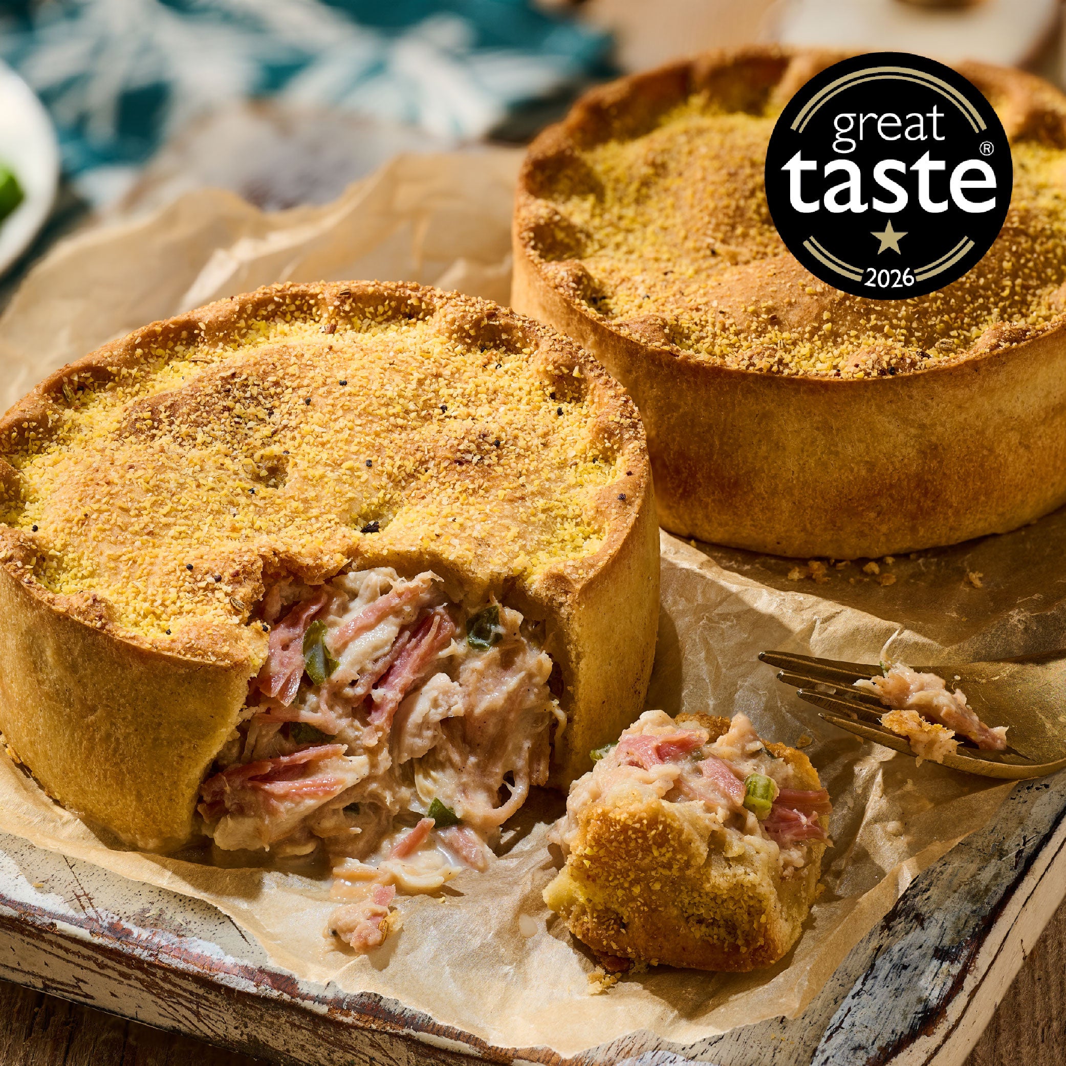 Chicken & Ham Hock Pie