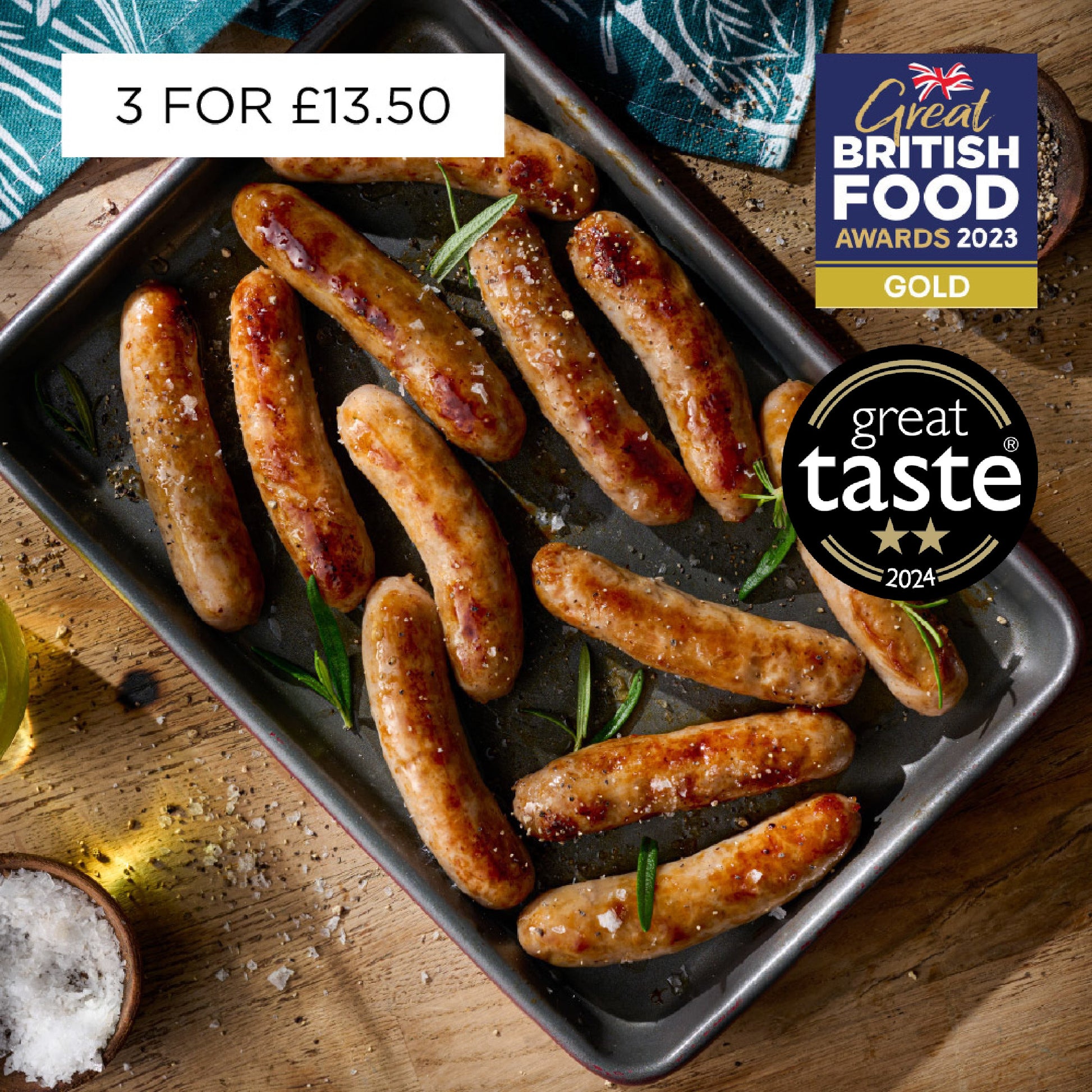 Traditional Pork Chipolatas