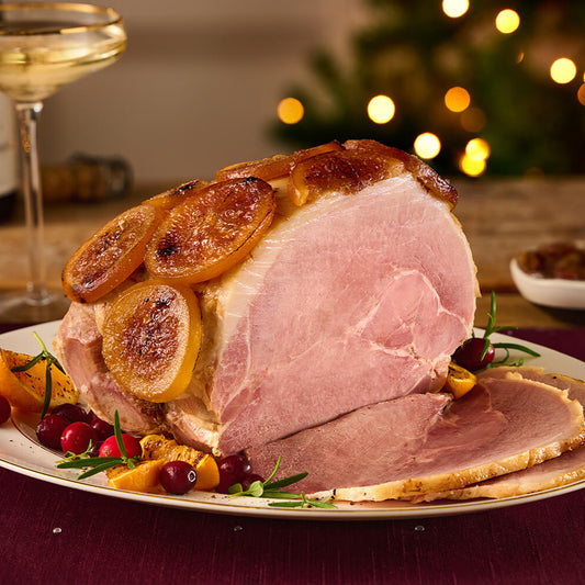 Half Boneless Candied Orange & Honey Glazed Christmas Ham