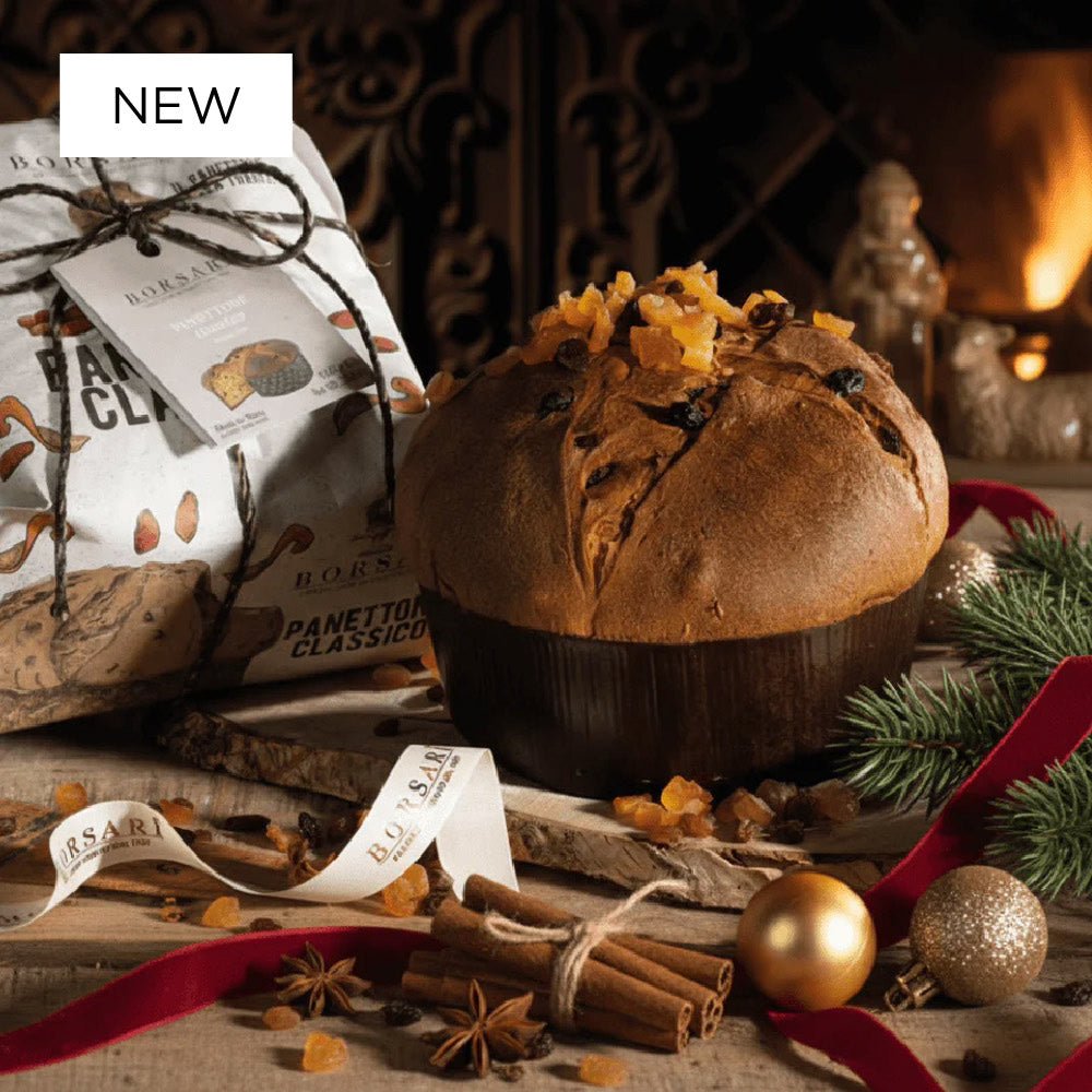 Luxury Classic Panettone with Candied Orange & Sultanas 500g