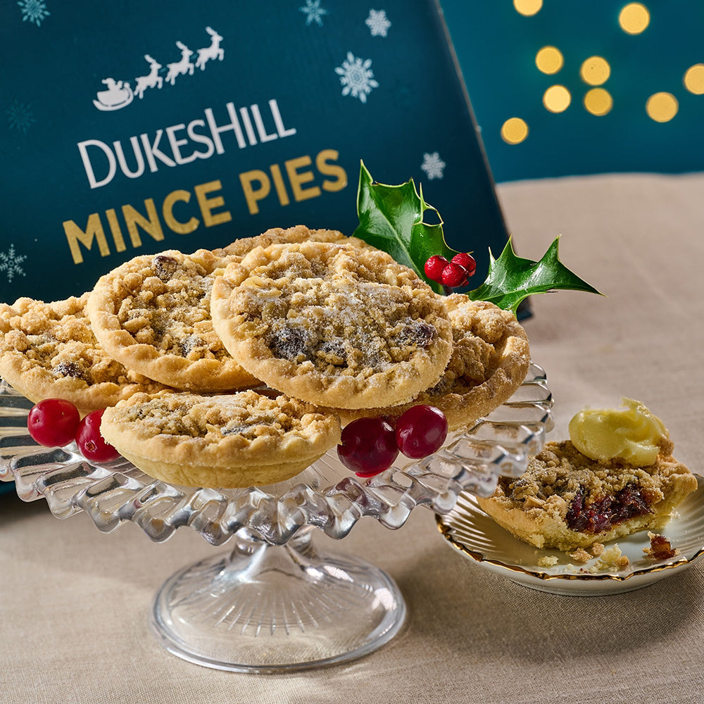 Cranberry Spiced & Oat Crumble Mince Pies