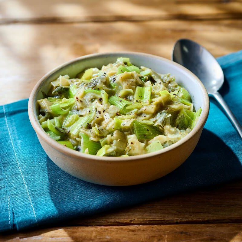 Creamed Leeks