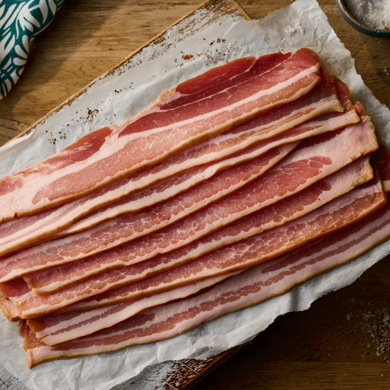 Smoked Dry Cured Streaky Bacon (2 packs) - DukesHill