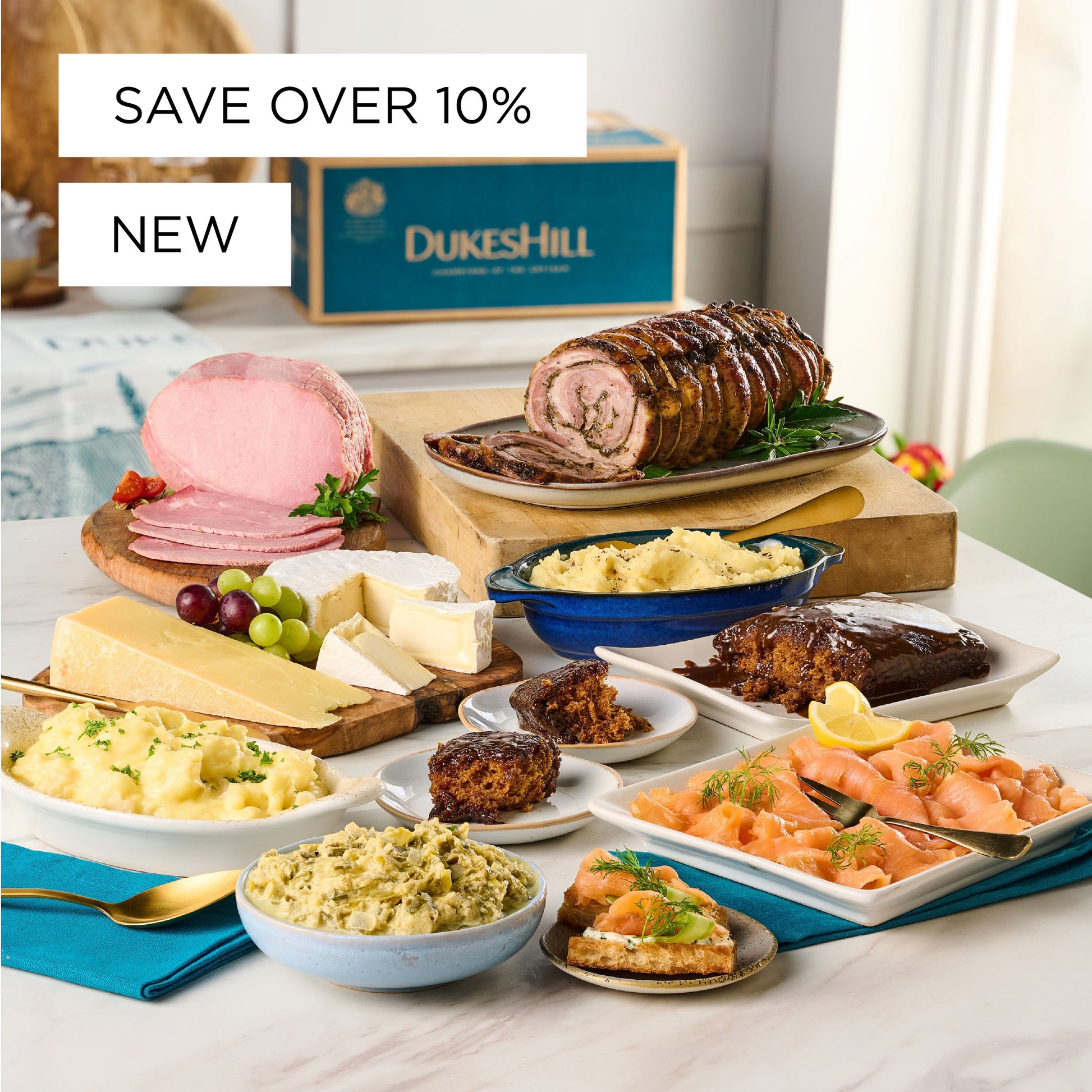 Easter Family Roast Dinner Box - Lamb and Ham