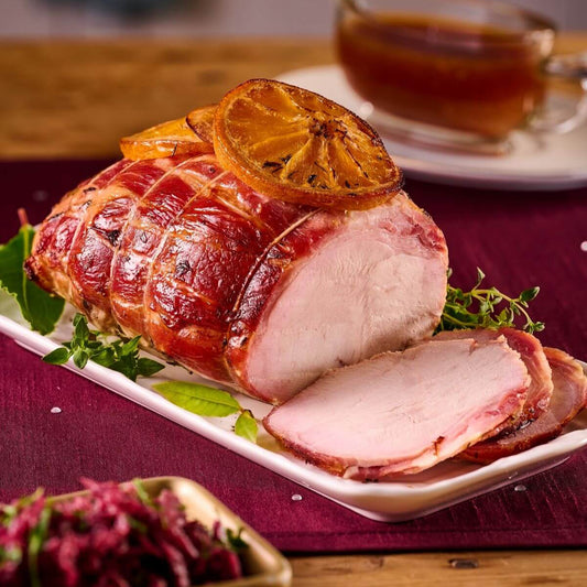 Free Range Bacon-Wrapped Turkey Breast with Orange & Herbs 1.5kg