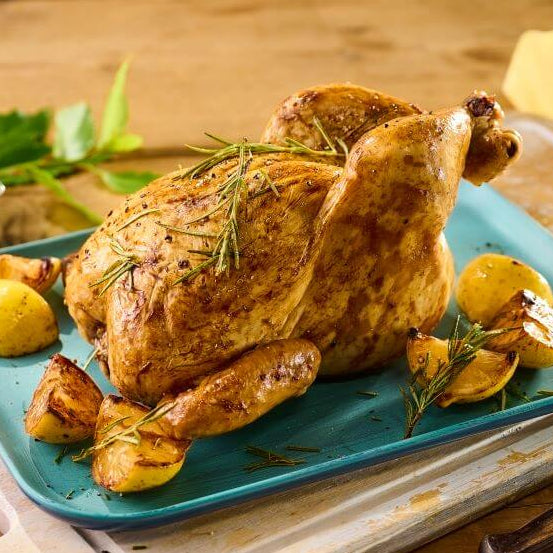 Free Range Whole Chicken with Lemon, Honey & Rosemary 1.6kg
