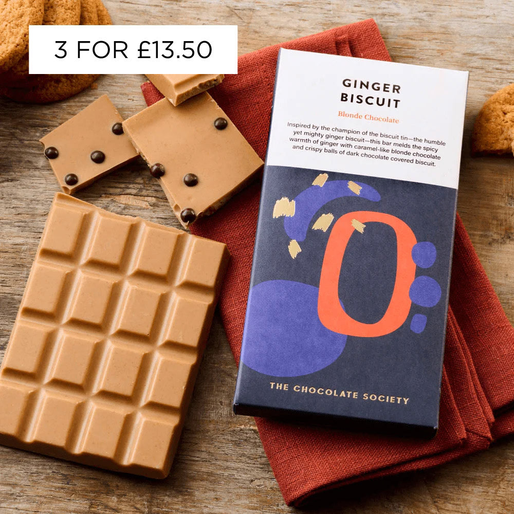 Ginger Biscuit Chocolate Bar