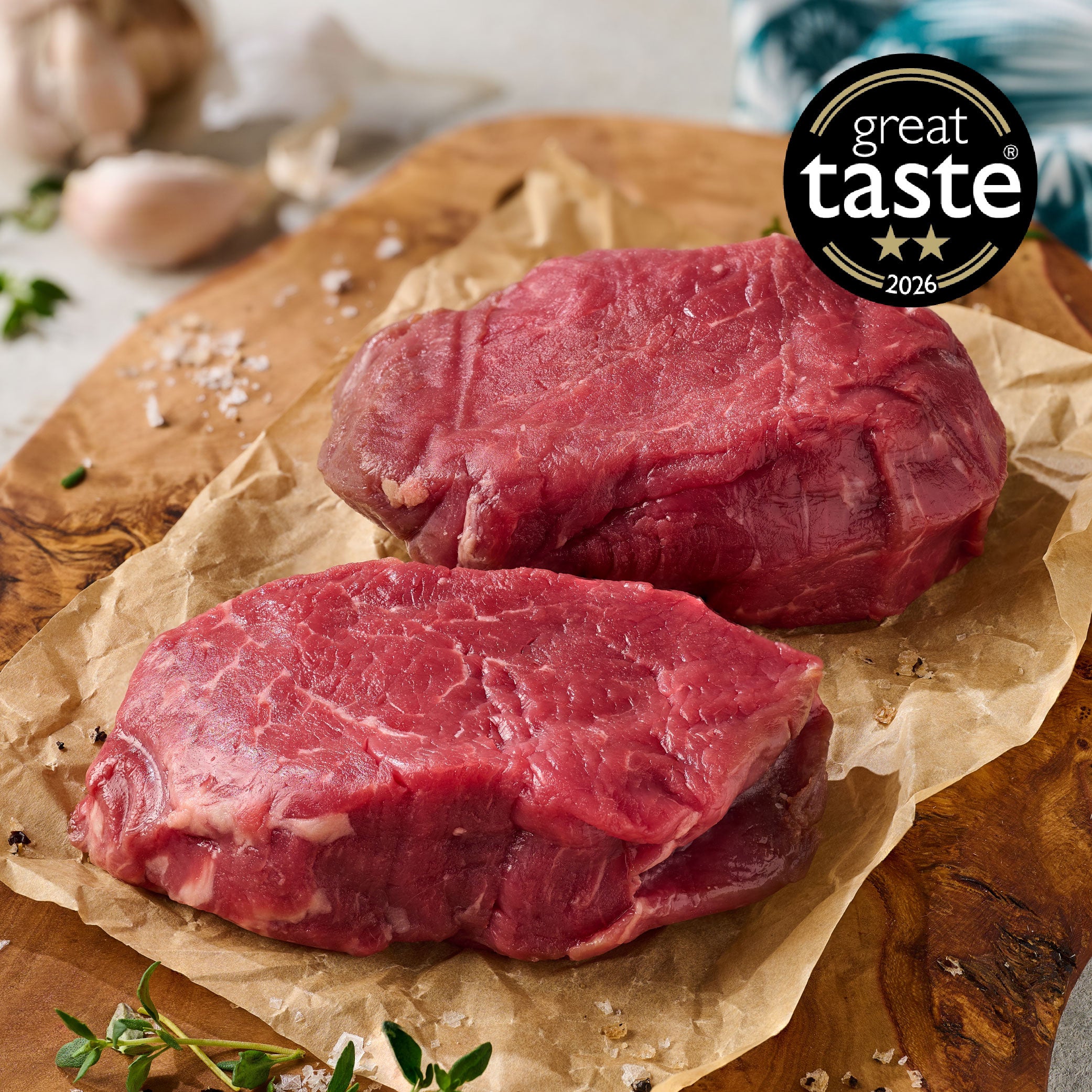 Grass-Fed Beef Fillet Steaks