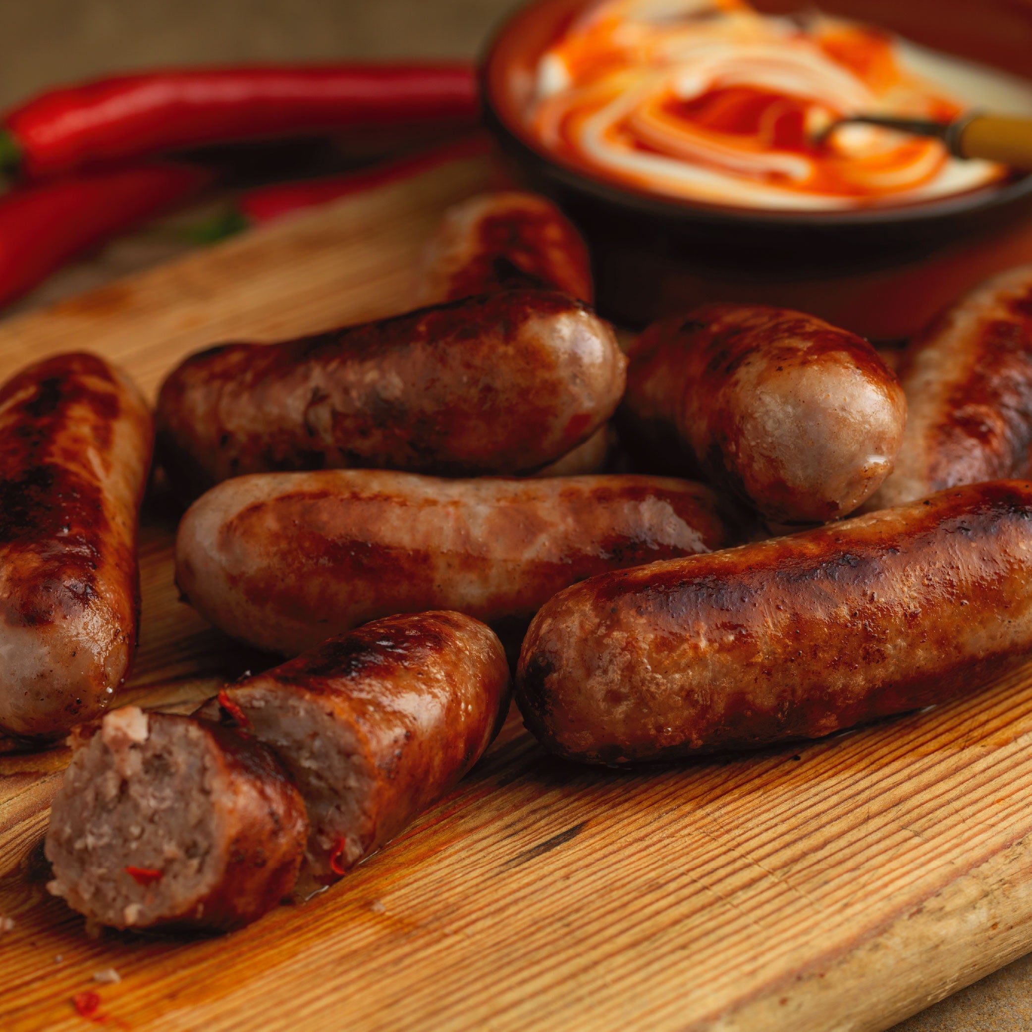 Honey & Chilli Pork Sausages